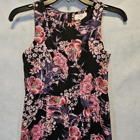 GB Kids 1 Piece Floral Wide Leg Pants Romper 100% Polyester  Size 10 - Picture 2 of 6